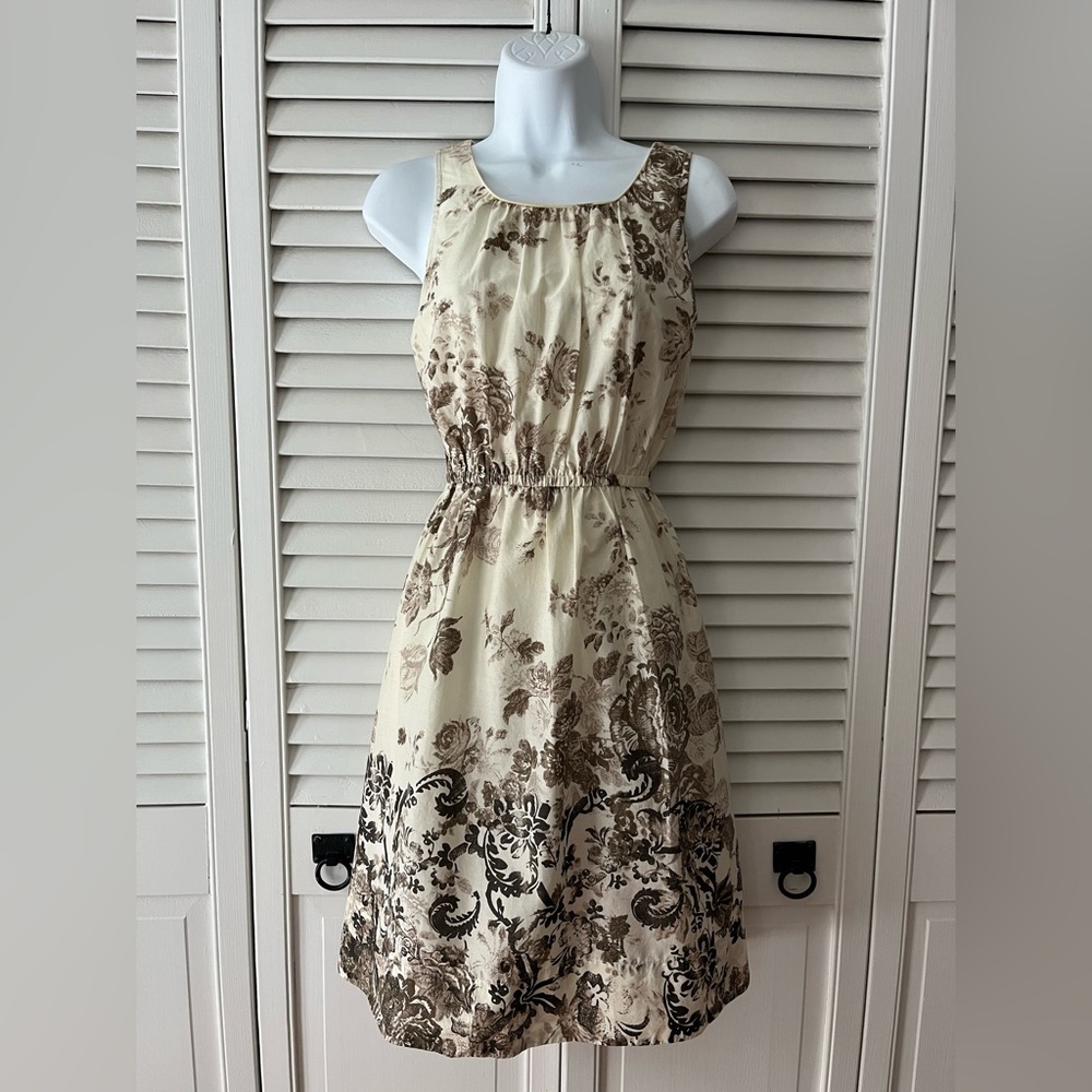Floral spring dress